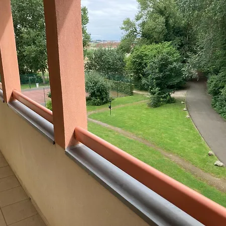 4 Pers Av Balcon-parking Gratuit-piscine Int Chauffee Court Tennis-menage Compris * Le Touquet